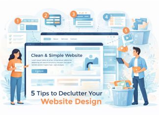 5 Tips to Declutter Your Website Design