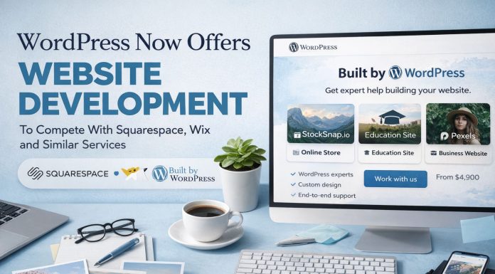WordPress Now Offers Website Development