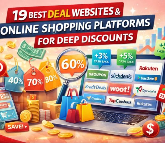 19 Best Deal Websites & Online Shopping Platforms for Deep Discounts