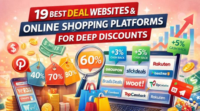 19 Best Deal Websites & Online Shopping Platforms for Deep Discounts