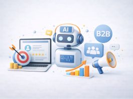 The role of AI & social media marketers in a B2B marketing campaign
