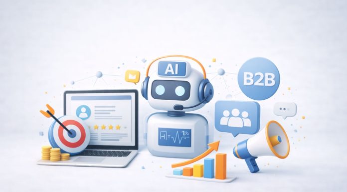 The role of AI & social media marketers in a B2B marketing campaign