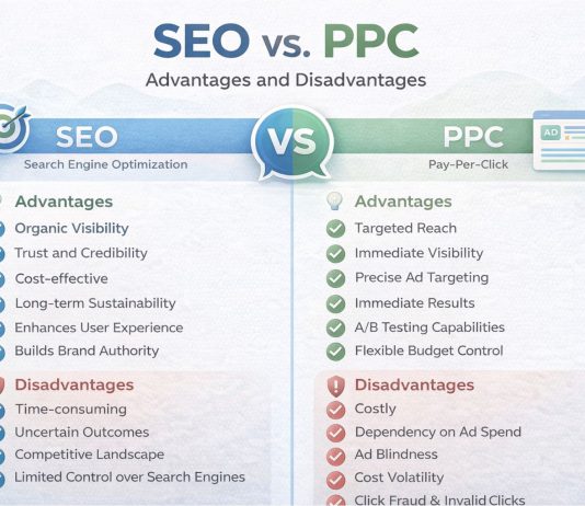 SEO vs. PPC: Advantages and Disadvantages