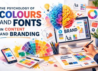 The Psychology of Colours and Fonts in Content and Branding