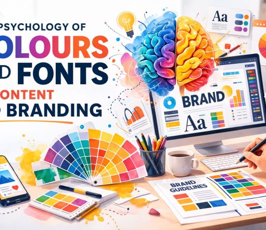 The Psychology of Colours and Fonts in Content and Branding