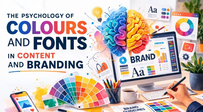 The Psychology of Colours and Fonts in Content and Branding