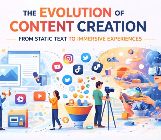 The Evolution of Content Creation: From Static Text to Immersive Experiences