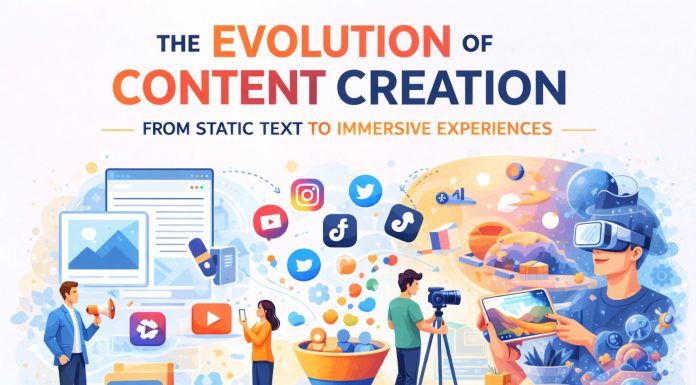 The Evolution of Content Creation: From Static Text to Immersive Experiences